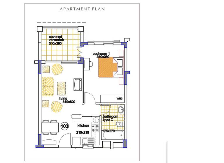 Studio zum Kauf provisionsfrei 195.000 € 2 Zimmer 47 m² mandria 