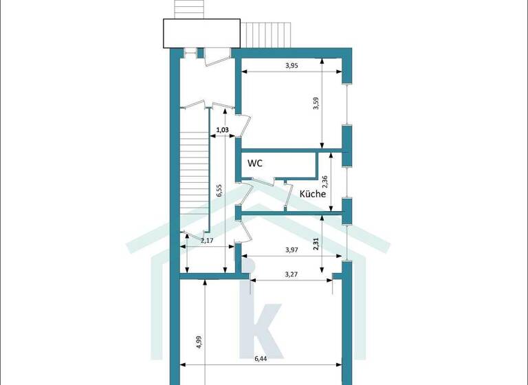 Bürofläche zur Miete 900 € 2 Zimmer 71 m² Bürofläche Zum Bahnhof 48 Wünsdorf Zossen 15806