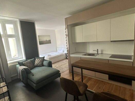 Studio zur Miete Wohnen auf Zeit 991 € 1 Zimmer 26 m² frei ab sofort Kreuzberg Berlin 10967