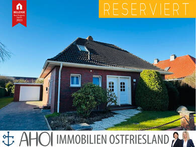 Bungalow zum Kauf 235.000 € 4 Zimmer 95 m² 903 m² Grundstück Hamswehrum Krummhörn / Hamswehrum 26736
