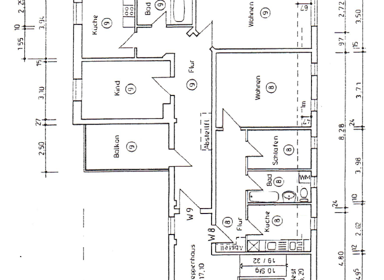 Wohnung zum Kauf 149.000 € 2 Zimmer 78,2 m² 4. Geschoss Feldstadt Schwerin 19053