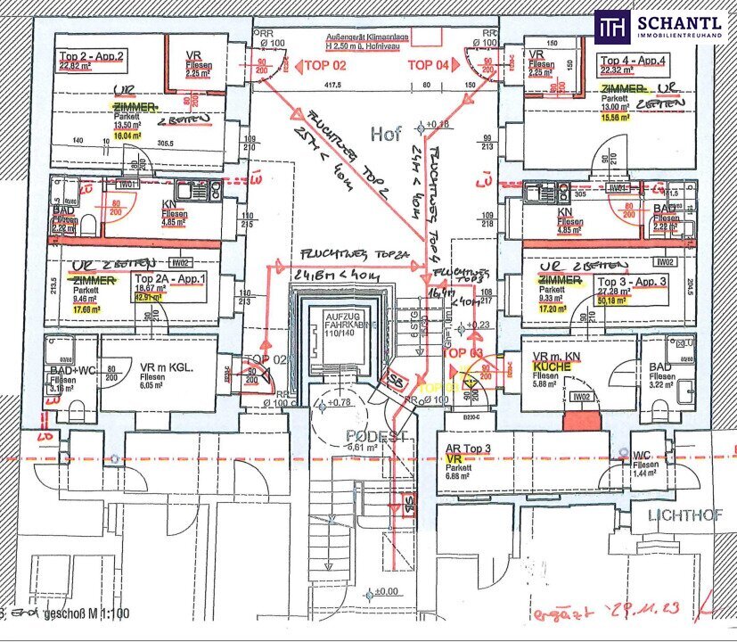 Wohnung zum Kauf 700.000 € 7 Zimmer 90,5 m²<br/>Wohnfläche EG<br/>Geschoss Czerninplatz Wien 1020