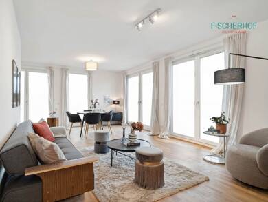 Wohnung zur Miete - Erstbezug 2.140 € 4 Zimmer 108,6 m² 3. Geschoss Fischerhof 1 Neustadt Mainz 55120
