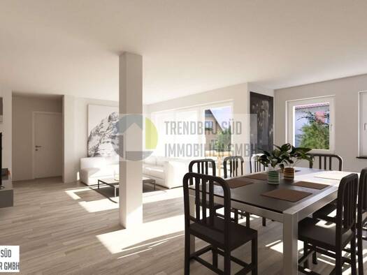 Wohnung zum Kauf - Erstbezug provisionsfrei 471.000 € 3,5 Zimmer 103,6 m² Dellmensinger Straße 9 Ersingen Erbach 89155