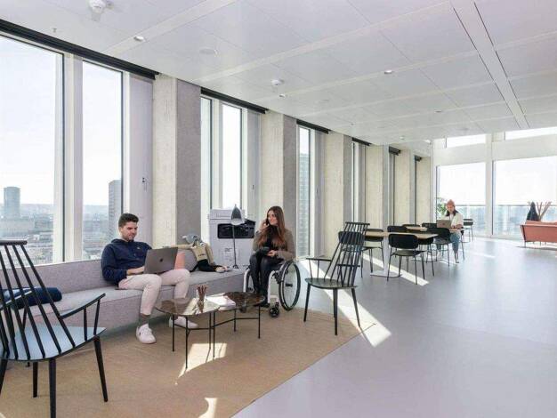 Bürofläche zur Miete provisionsfrei 523 m² Bürofläche teilbar ab 7 m² Brüsseler Straße 1-3 Westend-Süd Frankfurt am Main 60327