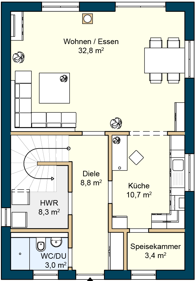 Einfamilienhaus zum Kauf provisionsfrei 524.900 € 5 Zimmer 130 m²<br/>Wohnfläche 600 m²<br/>Grundstück Coswig 01640