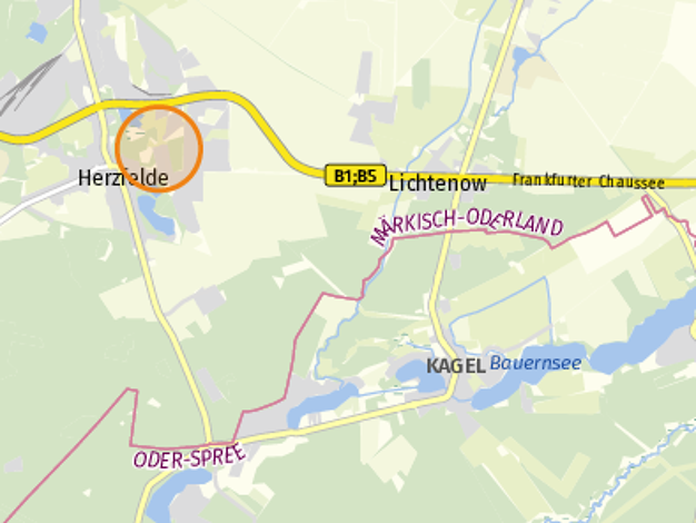 Grundstück zum Kauf 220.000 € 4.030 m² Grundstück Herzfelde Rüdersdorf bei Berlin 15378