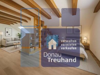 Wohnung zur Miete 500 € 1,5 Zimmer 65 m² Dachgeschoss frei ab sofort Alte Straße Grubweg Passau 94034