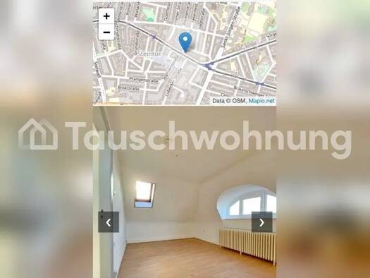 Studio zur Miete Tauschwohnung 490 € 1 Zimmer 45 m² Steintor Bremen 28203