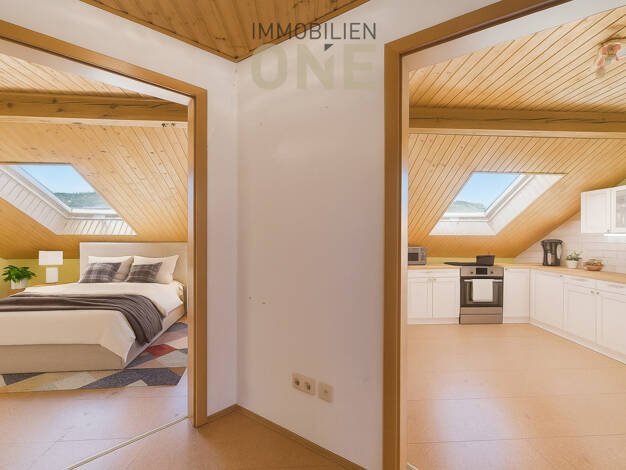 Wohnung zum Kauf 99.000 € 2 Zimmer 35,1 m² Dachgeschoss, 2. Geschoss Etterzhausen-Goldberg Nittendorf / Etterzhausen 93152