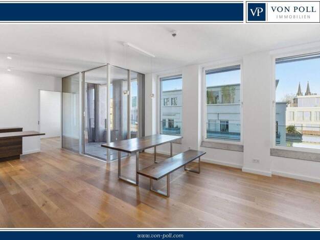 Wohnung zur Miete 2.185 € 2,5 Zimmer 95 m² 5. Geschoss Altstadt-Nord Köln 50670