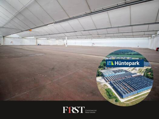 Produktionshalle zur Miete provisionsfrei 2,95 € 2.854,9 m² Lagerfläche teilbar ab 1.440 m² Aschendorf Papenburg 26871