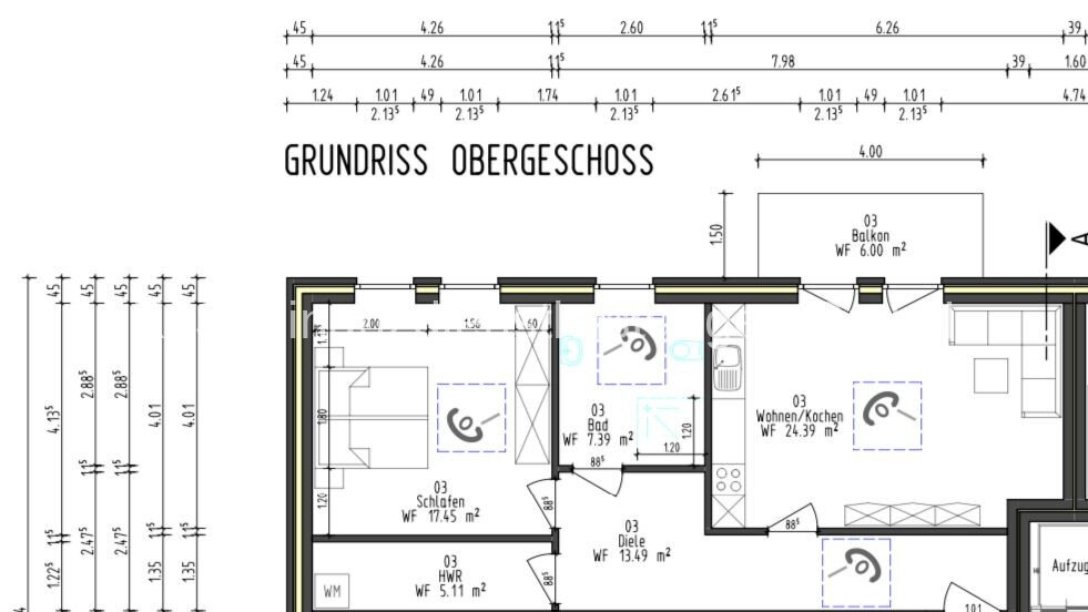 Wohnung zur Miete 900 € 2 Zimmer 70,8 m²<br/>Wohnfläche Aschendorf Papenburg / Aschendorf (Ems) 26871