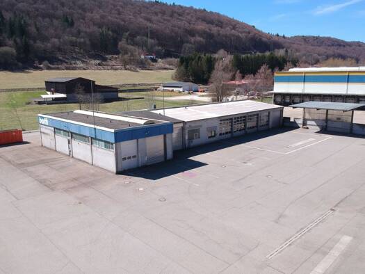 Werkstatt zur Miete provisionsfrei 1.163 m² Lagerfläche teilbar ab 630 m² Gammertinger Straße 40 Burladingen Burladingen 72393