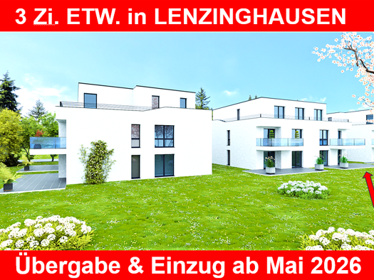 Terrassenwohnung zum Kauf provisionsfrei 332.000 € 3 Zimmer 83 m² Lenzinghausen Spenge 32139