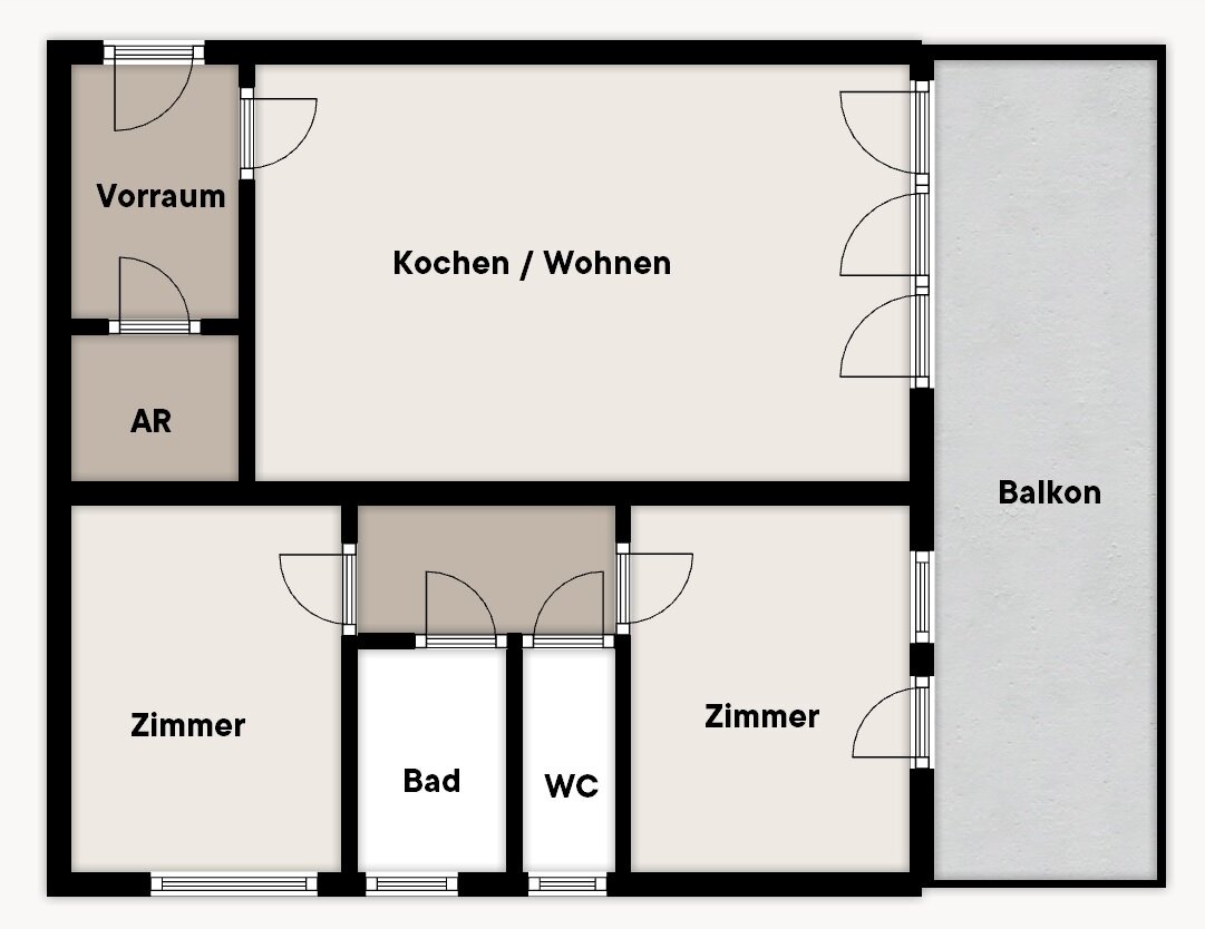 Wohnung zum Kauf 299.000 € 3 Zimmer 75,5 m²<br/>Wohnfläche Hart bei Graz 8075