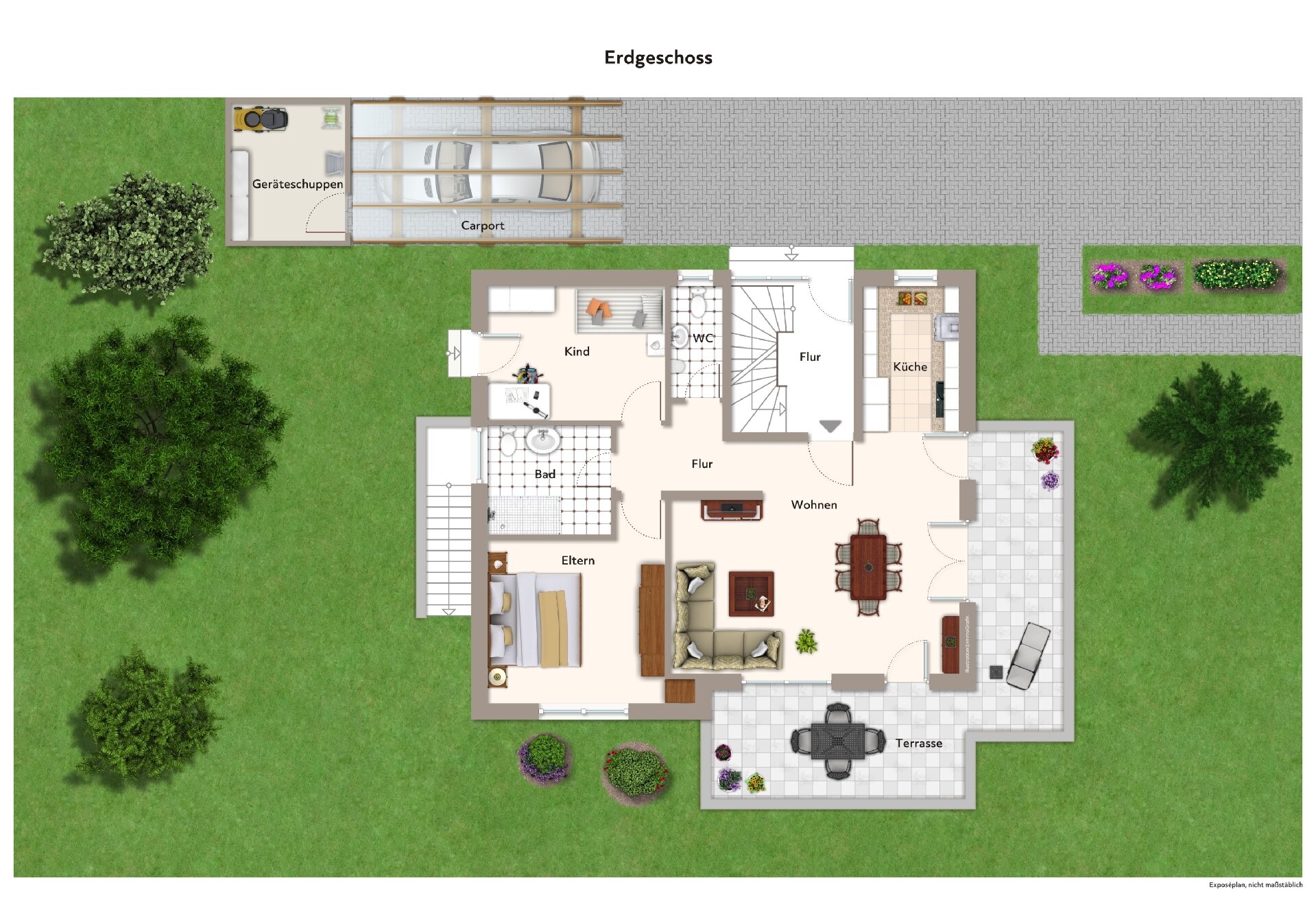 Einfamilienhaus zum Kauf provisionsfrei 415.000 € 6 Zimmer 155,8 m²<br/>Wohnfläche 525 m²<br/>Grundstück Hamb Sonsbeck 47665