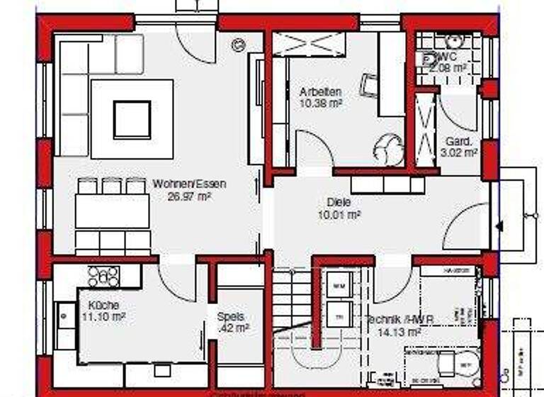 Doppelhaushälfte zum Kauf 549.700 € 6 Zimmer 155 m² 273 m² Grundstück Lingenfeld 67360