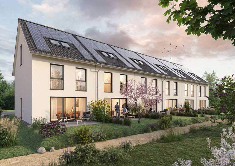Reihenmittelhaus zum Kauf 595.000 € 5 Zimmer 129,4 m² 113 m² Grundstück Fledermausweg Ay Senden 89250