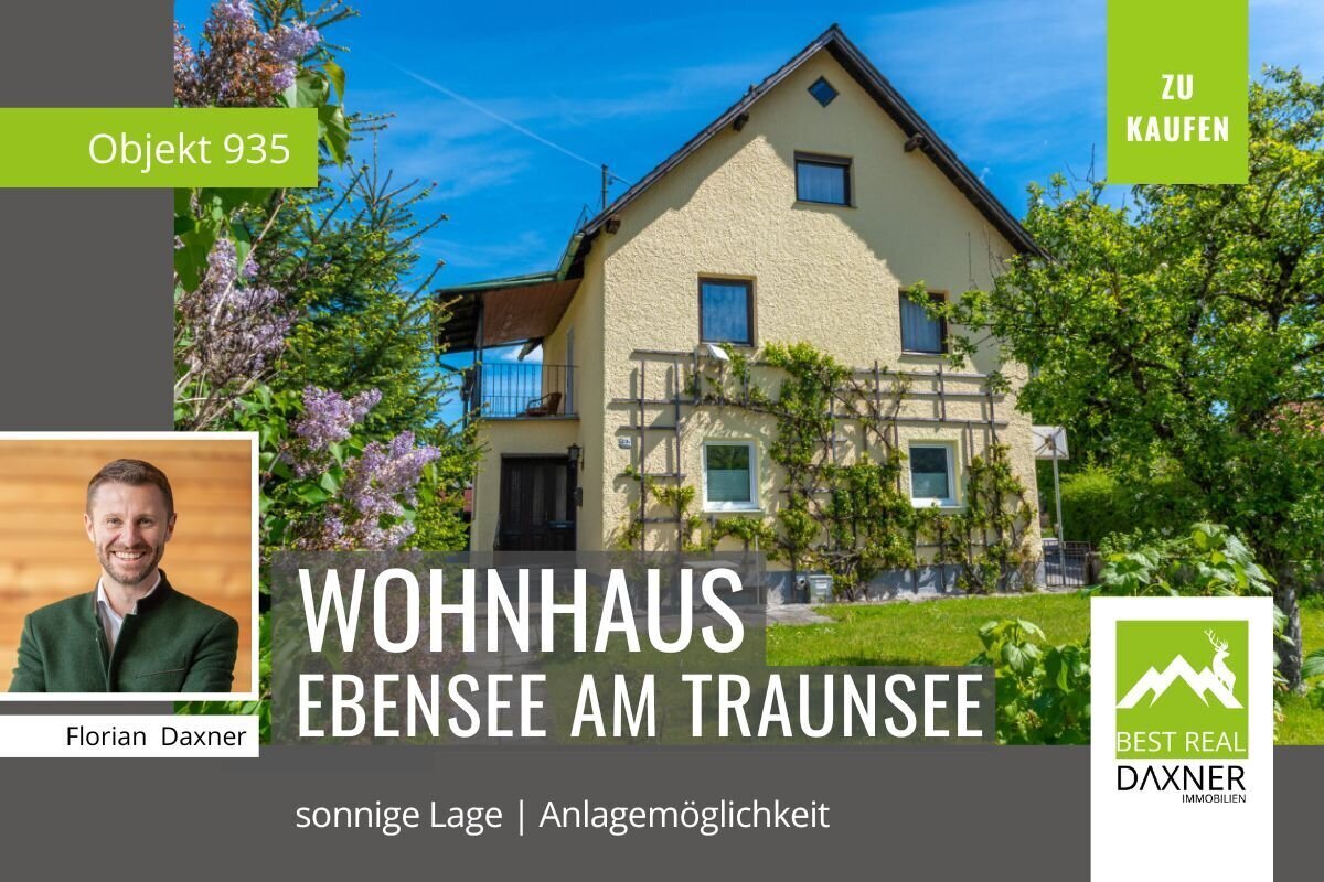 Haus zum Kauf 395.000 € 215 m²<br/>Wohnfläche 544 m²<br/>Grundstück Ebensee 4802