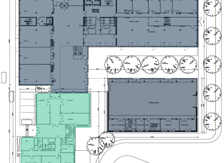 Bürofläche zur Miete 12,50 € 433 m² Bürofläche Heerdter Landstraße 243 Heerdt Düsseldorf 40549