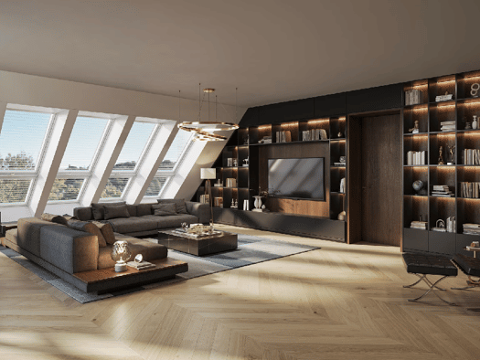 Penthouse zum Kauf 1.690.000 € 4 Zimmer 134,5 m² Hernals 1170