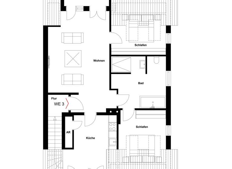 Wohnung zum Kauf 449.000 € 3 Zimmer 82 m²<br/>Wohnfläche Born a. Darß 18375