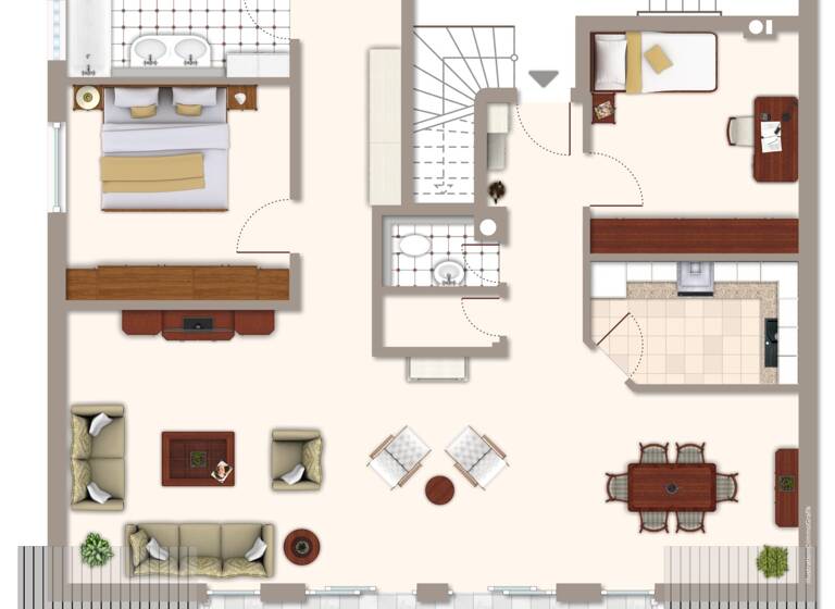 Wohnung zur Miete 1.400 € 3,5 Zimmer 109 m²<br/>Wohnfläche 2.<br/>Geschoss ab sofort<br/>Verfügbarkeit Hagnau am Bodensee 88709