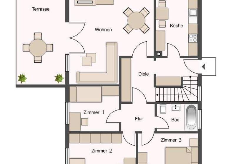 Einfamilienhaus zum Kauf 359.000 € 4 Zimmer 87 m² 514 m² Grundstück Klausdorf Altenholz 24161