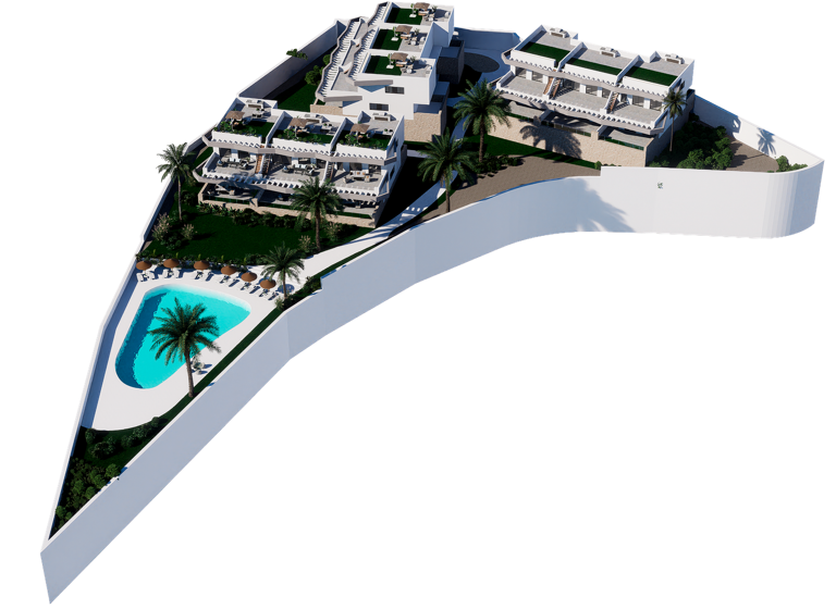 Bungalow zum Kauf - Erstbezug provisionsfrei 389.900 € 3 Zimmer 160 m² 160 m² Grundstück Finestrat 03509