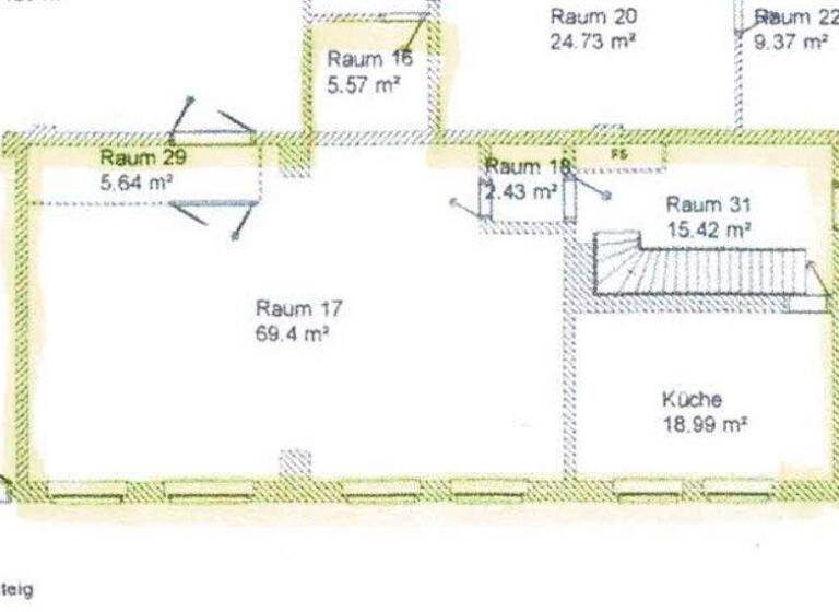 Kiosk zur Miete provisionsfrei 826 € 1 Zimmer 69,4 m² Verkaufsfläche Forst-Stadt Forst (Lausitz) 03149