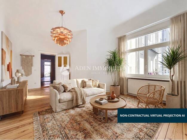 Wohnung zum Kauf 449.900 € 3 Zimmer 88,9 m² 2. Geschoss Weitlingstraße 46 Lichtenberg Berlin 10317