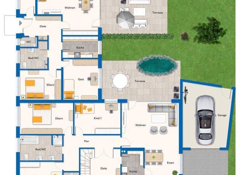 Mehrfamilienhaus zum Kauf 765.000 € 13 Zimmer 337 m² 1.056 m² Grundstück Stickenbüttel Cuxhaven 27476