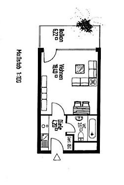 Wohnung zum Kauf 99.000 € 1 Zimmer 30 m²<br/>Wohnfläche 1.<br/>Geschoss Niedernhausen Niedernhausen 65527