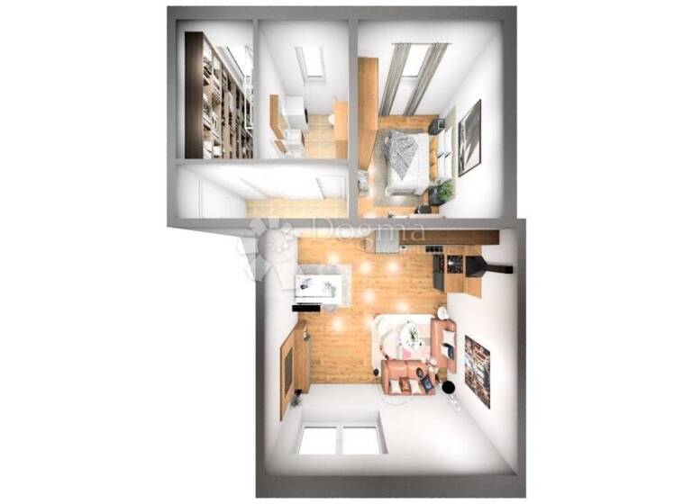 Wohnung zum Kauf 234.000 € 2 Zimmer 62 m² Buje