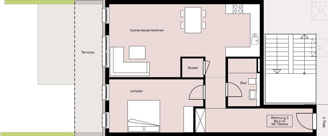 Wohnung zur Miete 930 € 2 Zimmer 89,3 m²<br/>Wohnfläche 01.02.2025<br/>Verfügbarkeit Schlitz Schlitz 36110