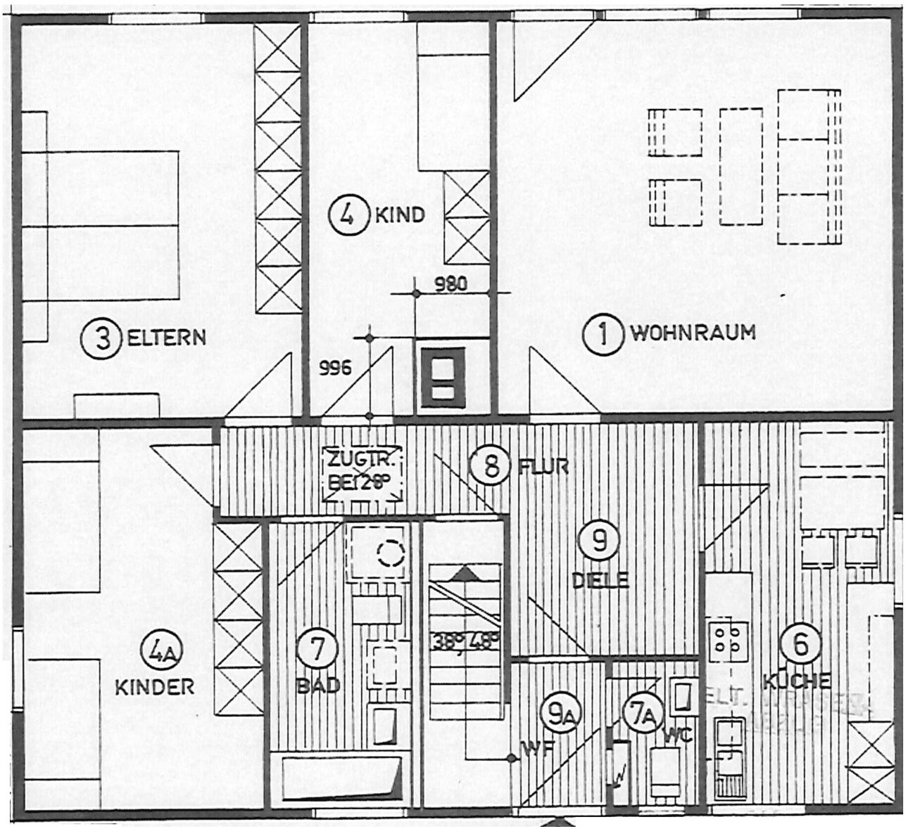 Einfamilienhaus zum Kauf 214.000 € 6 Zimmer 138,5 m²<br/>Wohnfläche 883 m²<br/>Grundstück Langen Langen 27607