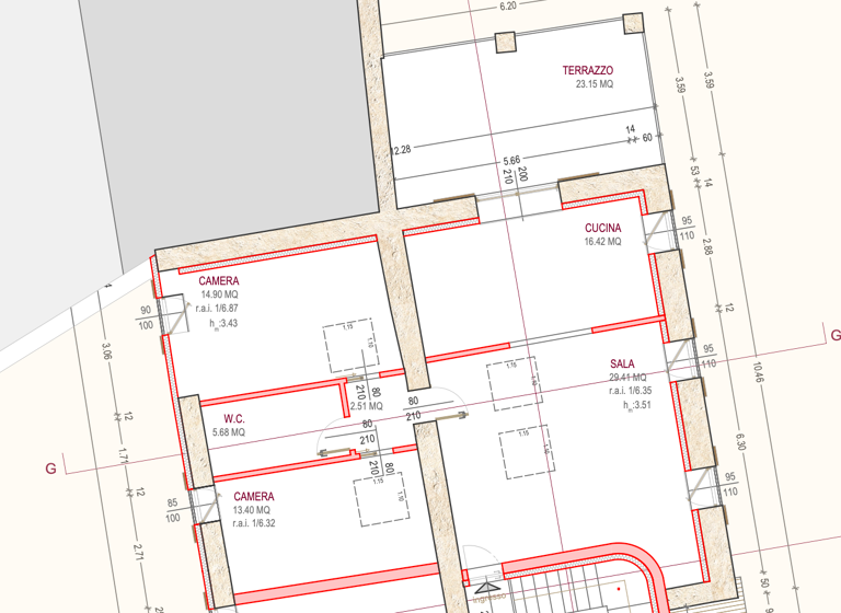 Wohnung zum Kauf 620.000 € 4 Zimmer 116 m² 2. Geschoss Località Modena Bardolino (VR) 37011