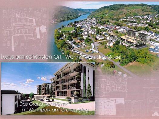 Wohnung zum Kauf - Neubau provisionsfrei 457.598 € 3 Zimmer 104,8 m² Bullay 56859