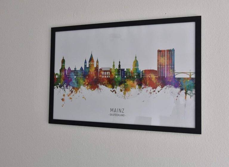 Studio zur Miete 820 € 1 Zimmer 40,5 m² 2. Geschoss frei ab 01.05.2026 Nelkenweg 5 Finthen Mainz-Finthen 55126