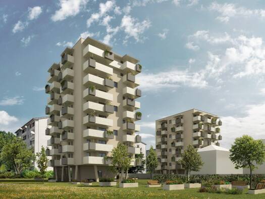 Wohnung zum Kauf - Erstbezug 309.000 € 3 Zimmer 67,4 m² 1. Geschoss Rosentaler Straße 6 Villacher Vorstadt Klagenfurt am Wörthersee 9020
