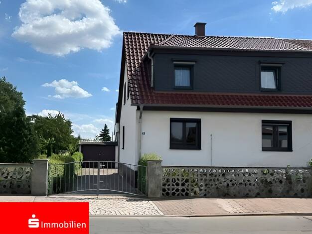 Doppelhaushälfte zum Kauf 159.000 € 6 Zimmer 120 m² 667 m² Grundstück Nordhausen Nordhausen 99734
