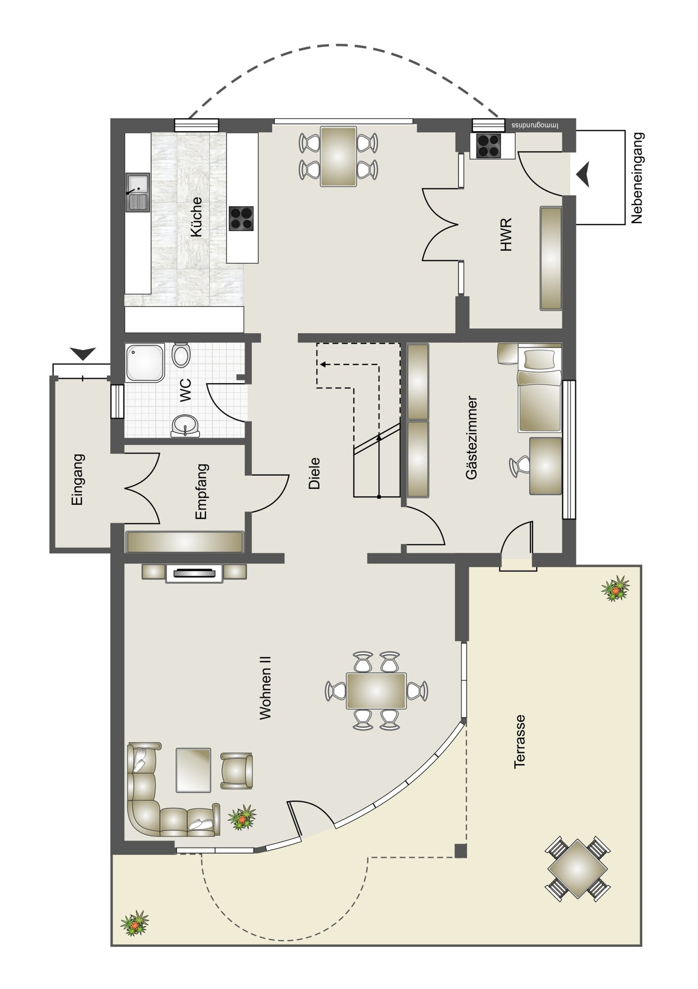 Einfamilienhaus zum Kauf 1.799.000 € 7 Zimmer 300 m²<br/>Wohnfläche 1.017 m²<br/>Grundstück Poppenbüttel Hamburg 22391