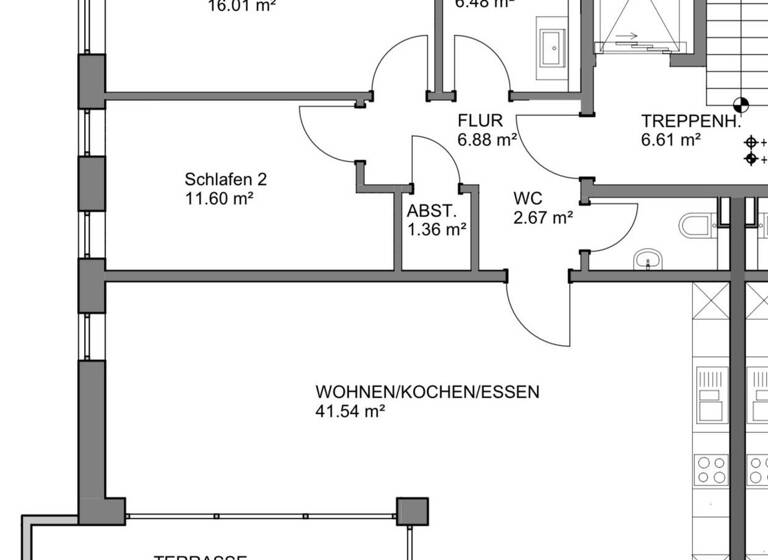 Wohnung zur Miete 1.400 € 3 Zimmer 93 m² Geschoss 1/3 frei ab 01.06.2026 Krutweiler Saarburg 54439