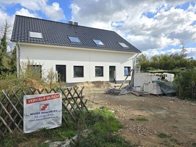 Doppelhaushälfte zum Kauf - Neubau provisionsfrei 549.000 € 4 Zimmer 123,7 m² 858 m² Grundstück Tiefenseer Weg 37 Werneuchen Werneuchen 16356