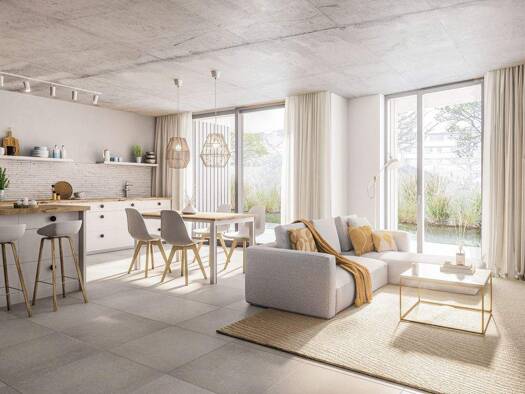 Wohnung zum Kauf - Erstbezug provisionsfrei 695.000 € 3 Zimmer 94 m² EG Herderstraße 4, 6, 8 West Rosenheim 83024