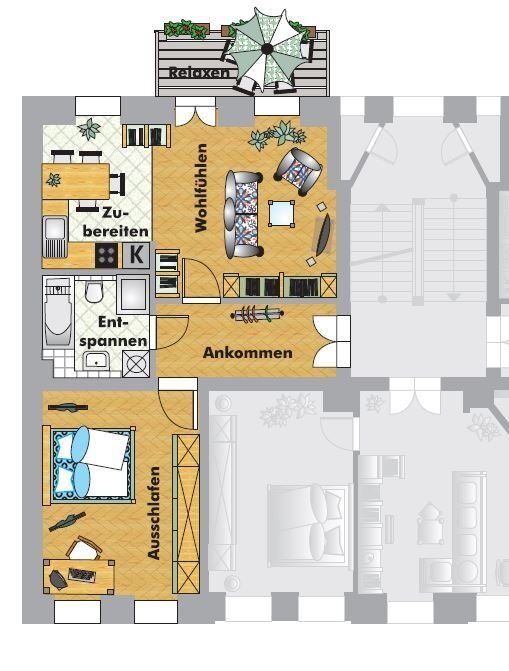 Wohnung zum Kauf als Kapitalanlage geeignet 227.000 € 2 Zimmer 59,8 m²<br/>Wohnfläche Plagwitz Leipzig 04229