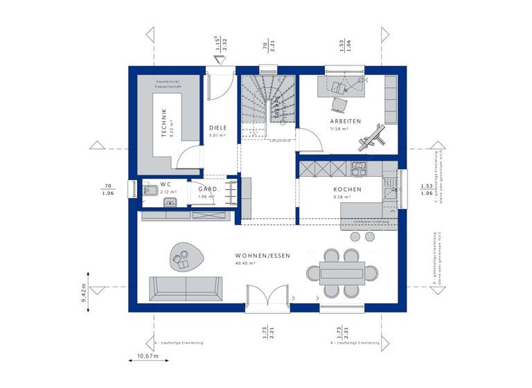 Einfamilienhaus zum Kauf 1.010.000 € 5 Zimmer 165 m² 569 m² Grundstück Kleinheppach Korb 71404