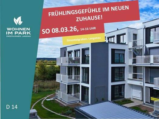 Wohnung zum Kauf - Neubau provisionsfrei 463.900 € 3 Zimmer 89,1 m² 2. Geschoss Am Simontalgraben 23 Langenau 89129