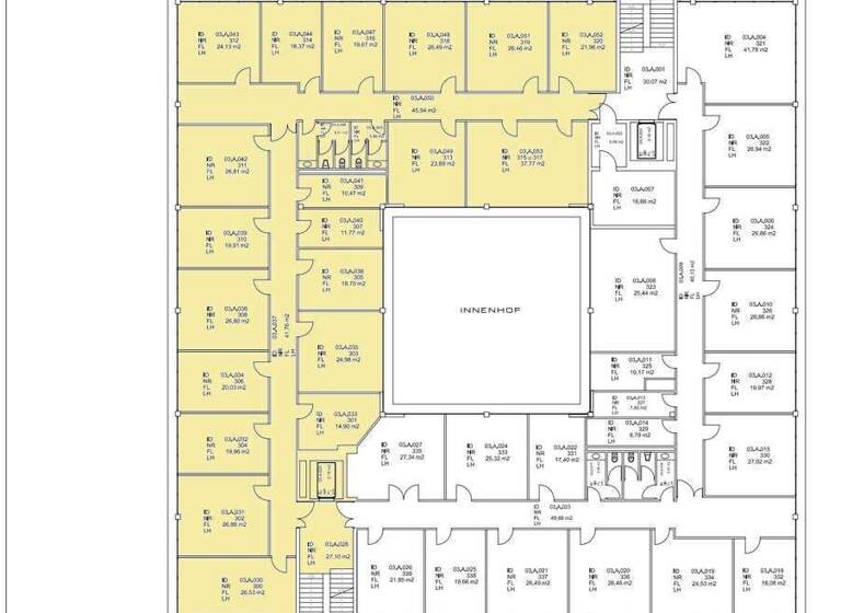 Bürofläche zur Miete provisionsfrei 6,50 € 19 Zimmer 576,5 m² Bürofläche Mahlsdorf Berlin 12623